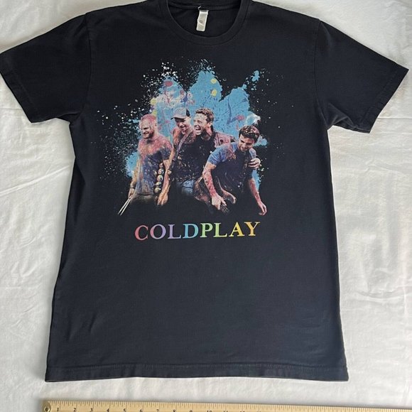 Next Level Apparel T-Shirt Top Women Size Medium Black World Tour 2017 Crew Neck - Picture 5 of 5